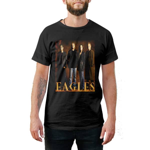 Vintage Style Eagles T-Shirt - Cuztom Threadz