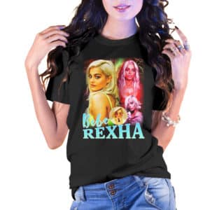 Vintage Style Bebe Rexha T-Shirt - Cuztom Threadz