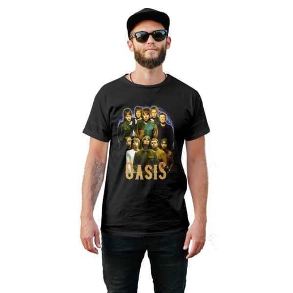 Vintage Style Oasis T-Shirt - Cuztom Threadz