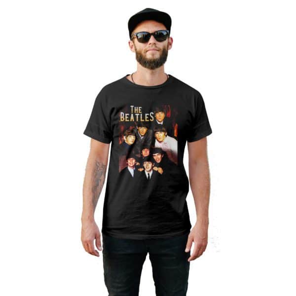 Vintage Style The Beatles T-Shirt - Cuztom Threadz
