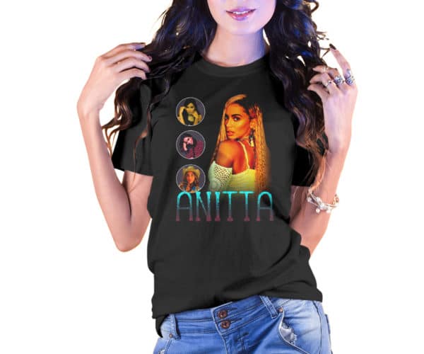 Vintage Style Anitta T-Shirt - Cuztom Threadz