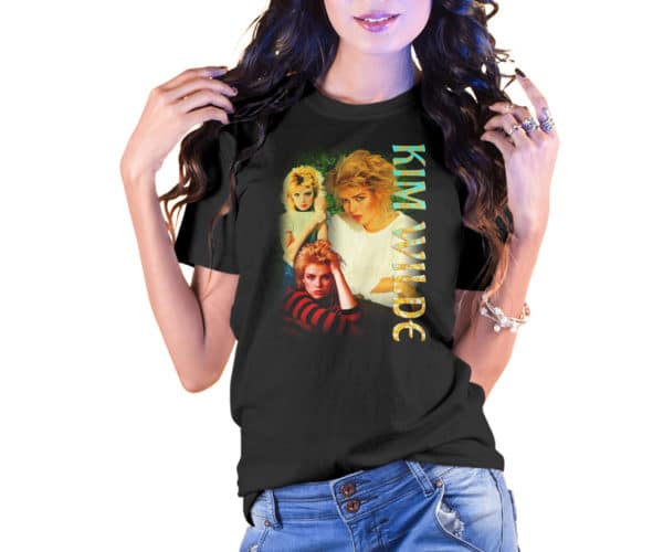 Vintage Style Kim Wilde T-Shirt - Cuztom Threadz