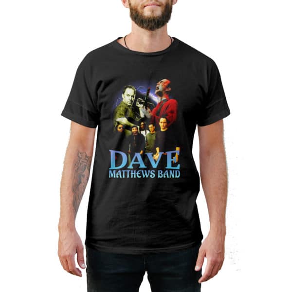 Vintage Style Dave Matthews Band T-Shirt - Cuztom Threadz