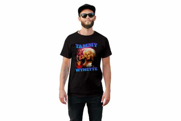 Tammy Wynette Vintage Style T-Shirt - Cuztom Threadz