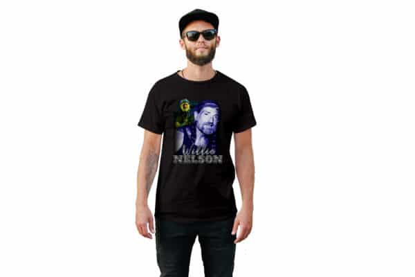 Willis Nelson Vintage Style T-Shirt - Cuztom Threadz