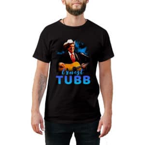 Ernest Tubb Vintage Style T-Shirt - Cuztom Threadz