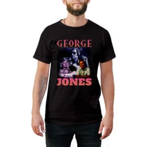 George Jones Vintage Style T-Shirt - Cuztom Threadz