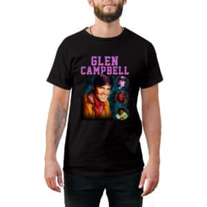 Glen Campbell Vintage Style T-Shirt - Cuztom Threadz