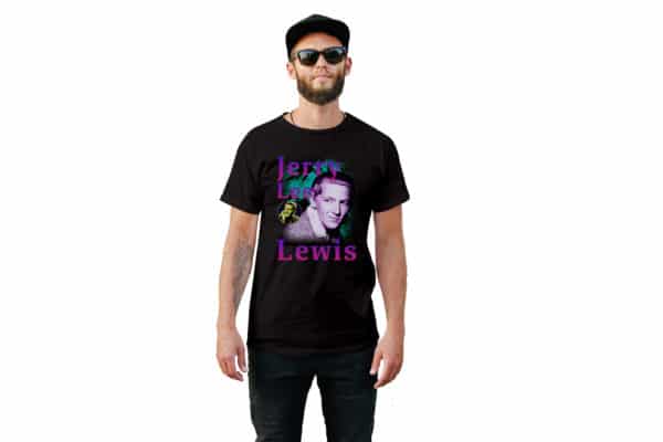 Jerry Lee Lewis Vintage Style T-Shirt - Cuztom Threadz