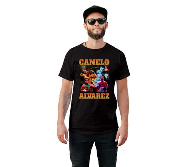 Canelo Alvarez Vintage Style T-Shirt - Cuztom Threadz