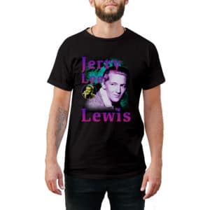 Jerry Lee Lewis Vintage Style T-Shirt - Cuztom Threadz