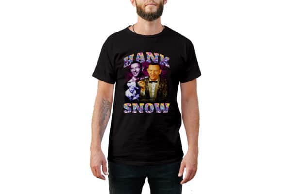 Hank Snow Vintage Style T-Shirt - Cuztom Threadz