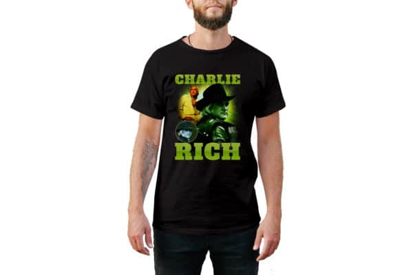 Charlie Rich Vintage Style T-Shirt - Cuztom Threadz