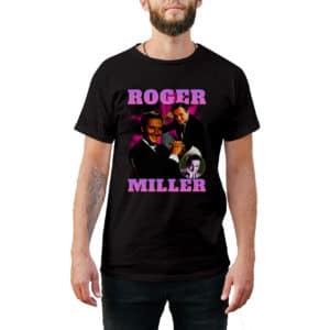 Roger Miller Vintage Style T-Shirt - Cuztom Threadz