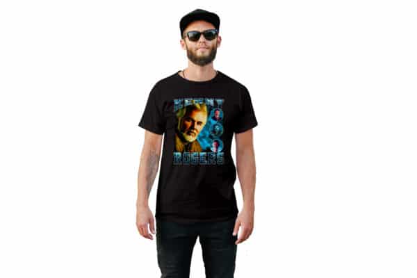 Kenny Rogers Vintage Style T-Shirt - Cuztom Threadz