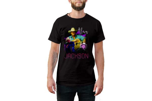 Alan Jackson Vintage Style T-Shirt - Cuztom Threadz