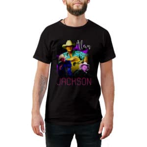Alan Jackson Vintage Style T-Shirt - Cuztom Threadz