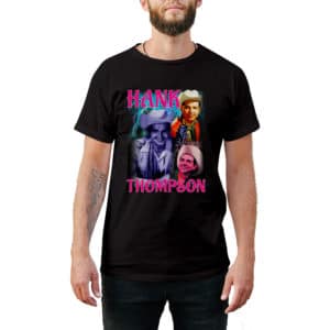 Hank Thompson Vintage Style T-Shirt - Cuztom Threadz