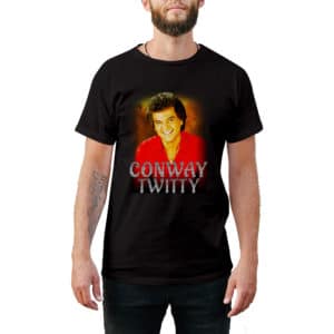 Conway Twitty Vintage Style T-Shirt - Cuztom Threadz