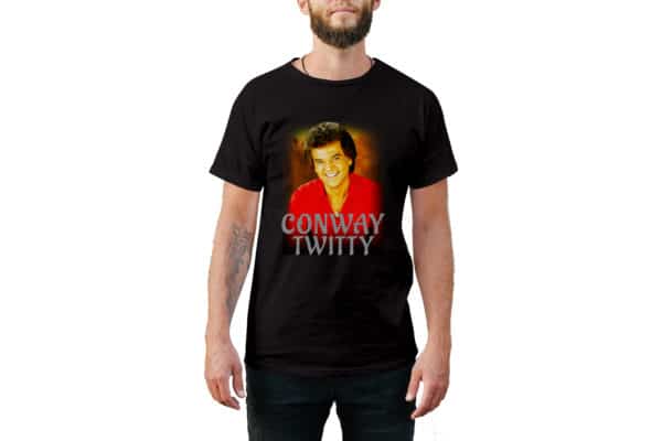 Conway Twitty Vintage Style T-Shirt - Cuztom Threadz