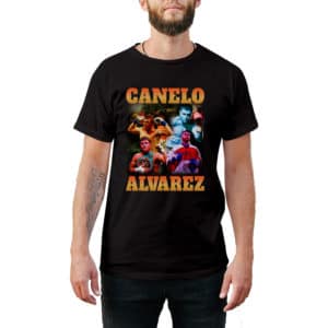 Canelo Alvarez Vintage Style T-Shirt - Cuztom Threadz