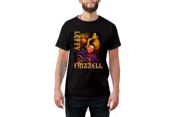 Lefty Frizzell Vintage Style T-Shirt - Cuztom Threadz