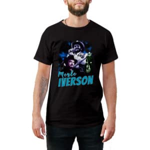 Merle Iverson Vintage Style T-Shirt - Cuztom Threadz