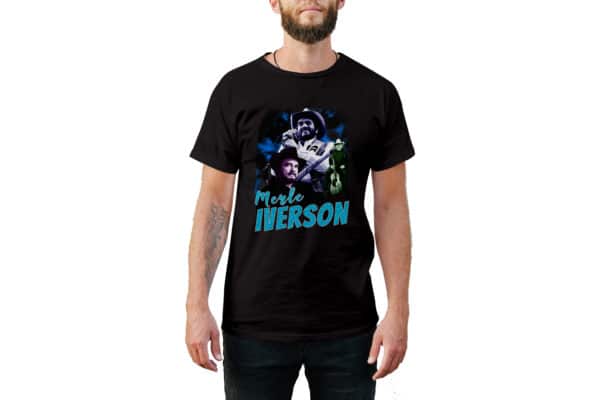 Merle Iverson Vintage Style T-Shirt - Cuztom Threadz