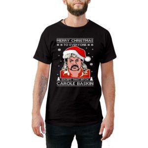 Tiger King Joe Christmas Style T-Shirt - Cuztom Threadz