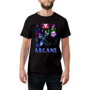 Arcane LoL T.V Show Style T-Shirt - Cuztom Threadz