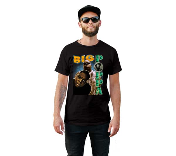 Big Poppa Notorious B.I.G Vintage Style T-Shirt - Cuztom Threadz
