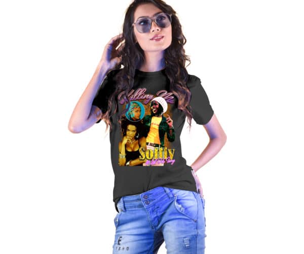 Killing Me Softly Lauryn Hill Vintage Style T-Shirt - Cuztom Threadz
