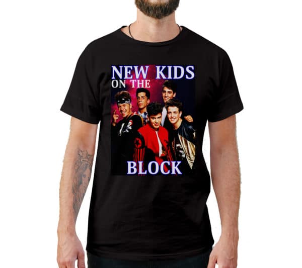 New Kids On The Block Vintage Style T-Shirt - Cuztom Threadz