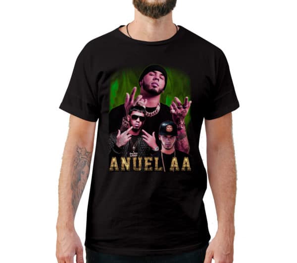 Anuel AA Vintage Style T-Shirt - Cuztom Threadz