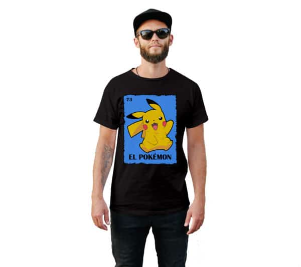El Pokemon Loteria Card Style T-Shirt - Cuztom Threadz