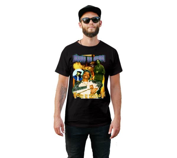Gin N Juice Snoop Dogg Vintage Style T-Shirt - Cuztom Threadz