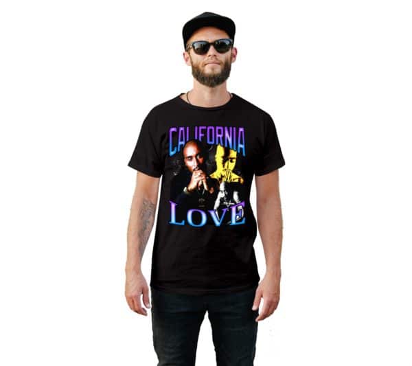 California Love Vintage Style T-Shirt - Cuztom Threadz