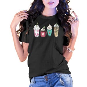 Coffee & Milkshakes T-Shirt - Cuztom Threadz