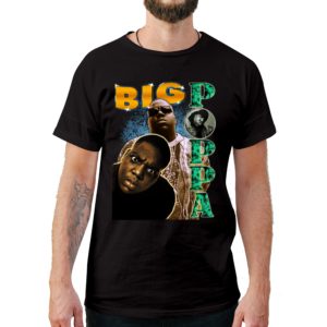 Big Poppa Notorious B.I.G Vintage Style T-Shirt - Cuztom Threadz
