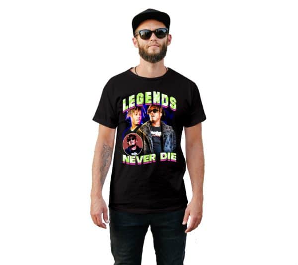 Legends Never Die Vintage Style T-Shirt - Cuztom Threadz