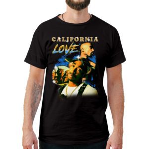 California Love 2Pac Vintage Style T-Shirt - Cuztom Threadz