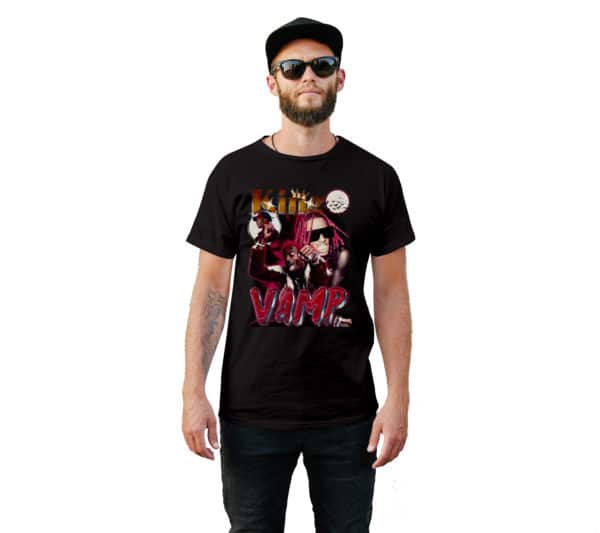 King Vamp Playboi Carti Vintage Style T-Shirt - Cuztom Threadz
