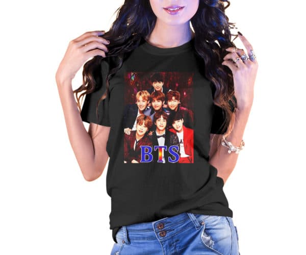 BTS K-Pop Vintage Style T-Shirt - Cuztom Threadz