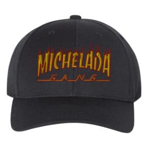Michelada Gang Embroidery Snapback Hat Cap - Cuztom Threadz