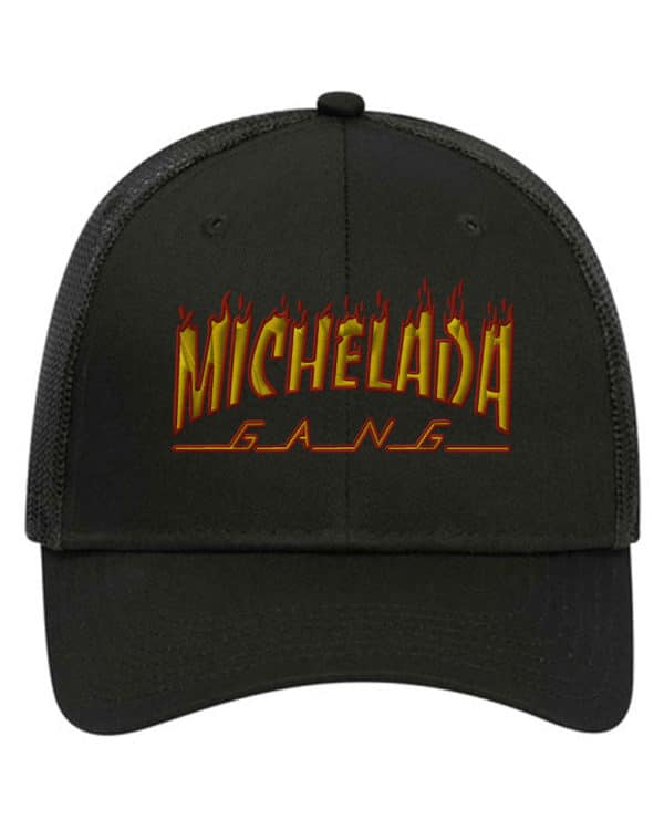 Michelada Gang Embroidery Trucker Hat Cap - Cuztom Threadz