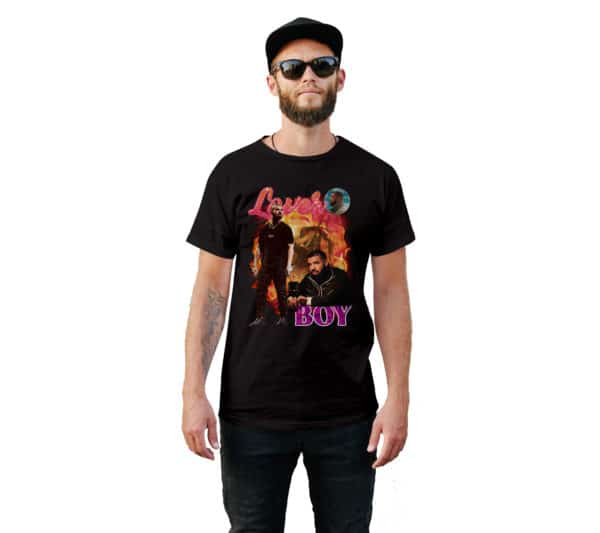 Lover Boy Drake Vintage Style T-Shirt - Cuztom Threadz
