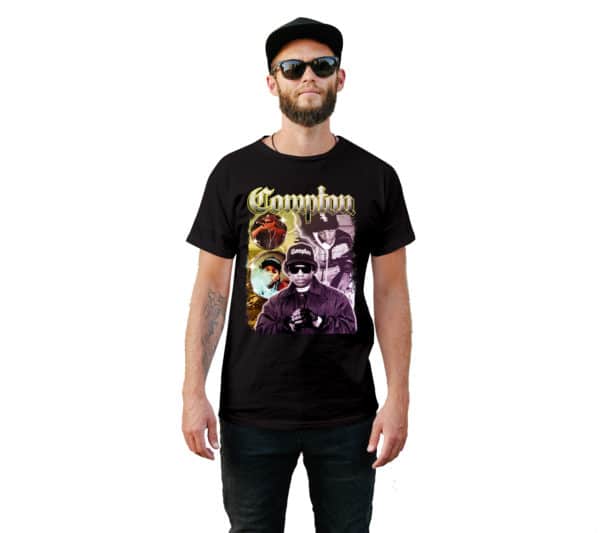 Compton Eazy-E Vintage Style T-Shirt - Cuztom Threadz