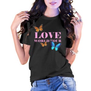 Love World Tour Style T-Shirt - Cuztom Threadz