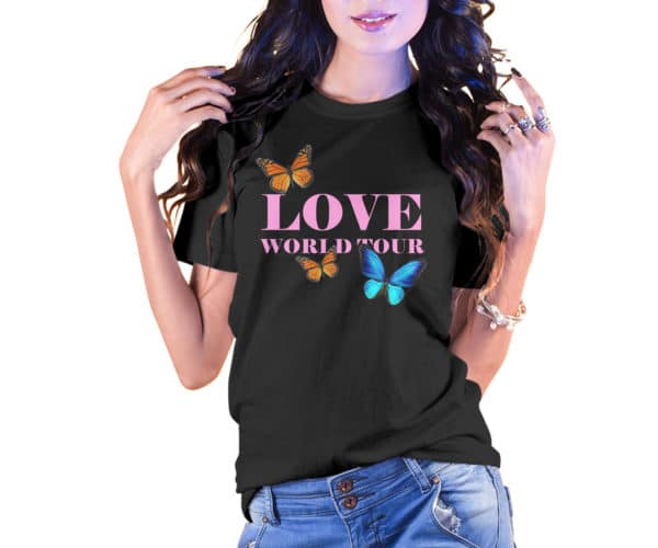 Love World Tour Style T-Shirt - Cuztom Threadz