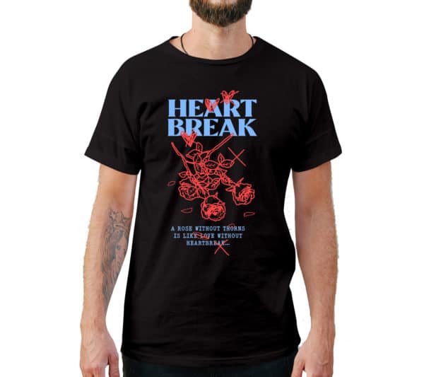 Heartbreak Style T-Shirt - Cuztom Threadz